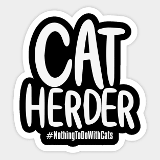 Cat Herders Day – December Sticker